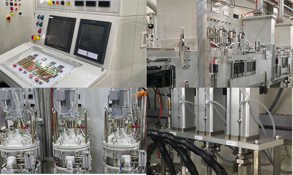 液体プラスチック用注入装置の
パイオニアとして50有余年